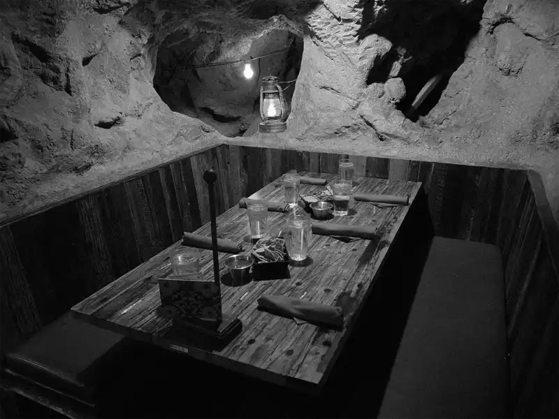 A table in the Mines